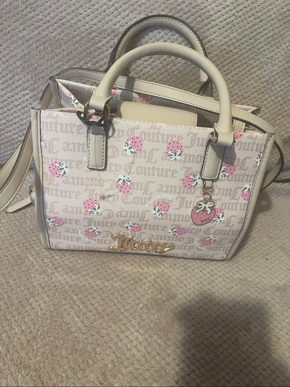 Juicy Couture Berry Sweet Mini Bag New With Tags